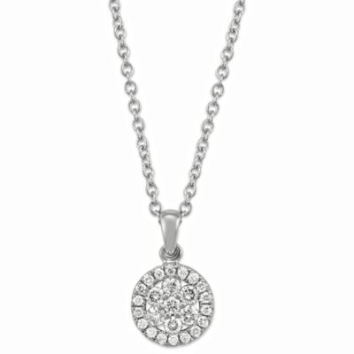 14K_White_Gold_Diamond_Flower_Pendant_With_Diamond_Halo