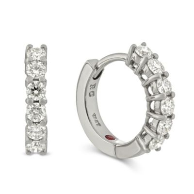 Roberto_Coin_18K_White_Gold_Diamond_Huggy_Earrings,_0.70cttw