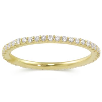 18K_Yellow_Gold_Round_Diamond_Pave_Ring,_0.37_cttw