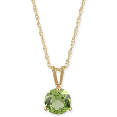 14K_Yellow_Gold_Round_Peridot_Solitaire_Pendant,_5mm