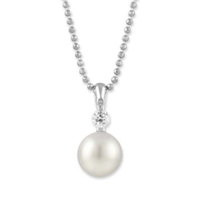 18K_White_Gold_8x8.5mm_White_Cultured_Pearl_and_Round_Diamond_Pendant