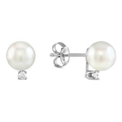14K_White_Gold_6.5x7mm_White_Cultured_Pearl_and_Diamond_Earrings