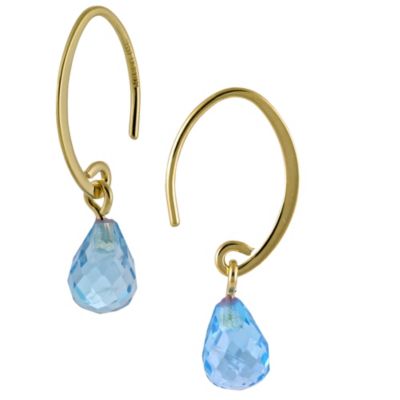 14K_Blue_Topaz_Drop_Earrings