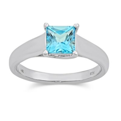14K_White_Gold_Square_Blue_Topaz_Cathedral_Ring