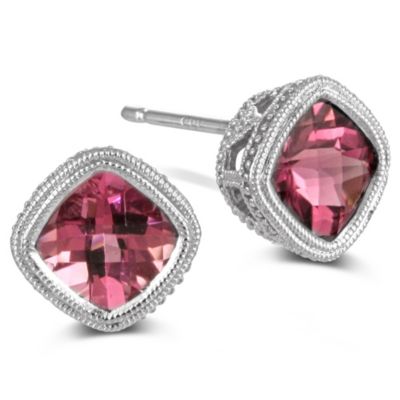 14K_Pink_Tourmaline_Earrings