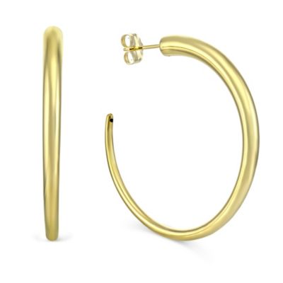 14K_Yellow_Gold_Hoop_Earrings,_1_1/4"