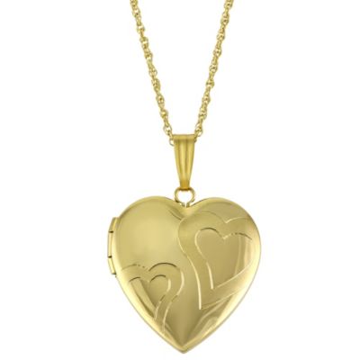 14K_Yellow_Gold_Heart_Locket_With_Chain