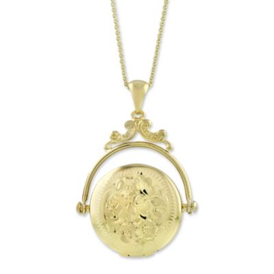 14K_Engraved_Locket_with_Chain