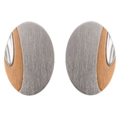 Sterling_Silver_and_Rose_Tone_Oval_Earrings