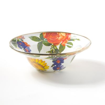 courtly check: Mackenzie-Childs Flower Market Enamel Dinnerware