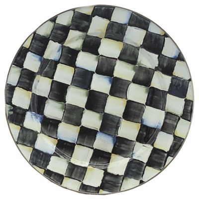courtly check: MacKenzie-Childs Courtly Check Charger