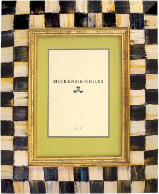 courtly check: MacKenzie-Childs Courtly Check Frame
