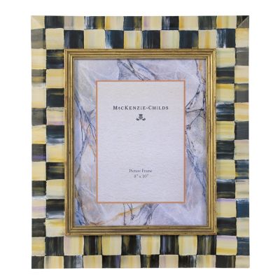 courtly check: MacKenzie-Childs Courtly Check Picture Frame