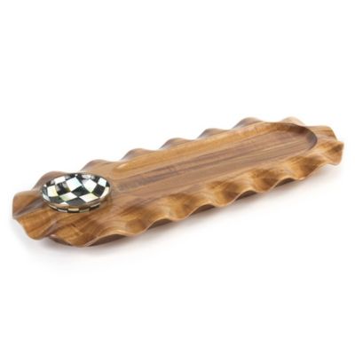 courtly check: Mackenzie Childs Courtly Check Bread & Oil Set