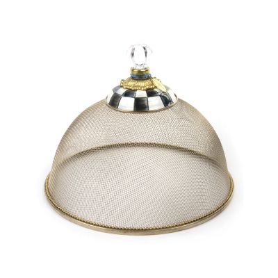 courtly check: MacKenzie Childs Courtly Check Small Mesh Dome