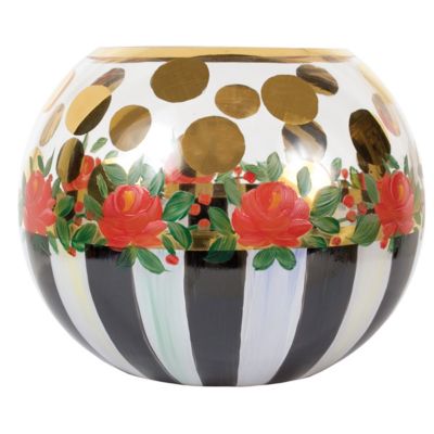 MacKenzie-Childs_Heirloom_Glass_Globe_Vase_-_Medium
