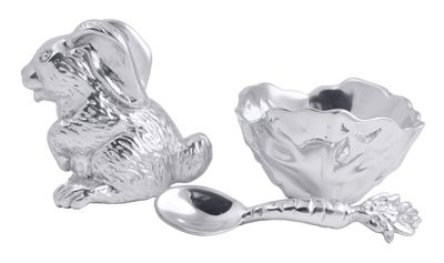 Mariposa_Bunny-Cabbage_Creamer_and_Sugar