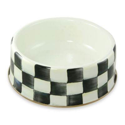 MacKenzie-Childs_Courtly_Check_Pet_Dish