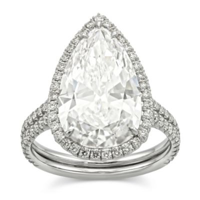 Platinum_Pear_Shape_Diamond_Ring_With_Round_Diamond_Frame,_5.83cttw