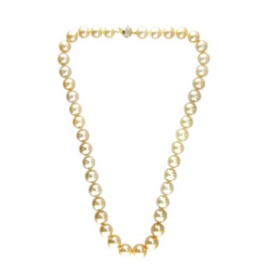 18K_Yellow_Gold_Golden_South_Sea_Cultured_Pearl_and_Diamond_Necklace,_18"