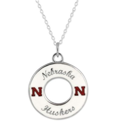 Nebraska_Huskers_Circle_Pendant