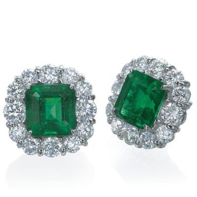J.B._Star_Platinum_Emerald_Cut_Emerald_and_Round_Diamond_Earrings