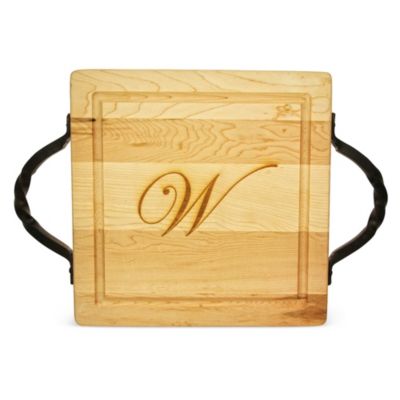 Maple_Leaf_at_Home_12x12_Handled_Board_Single_Letter