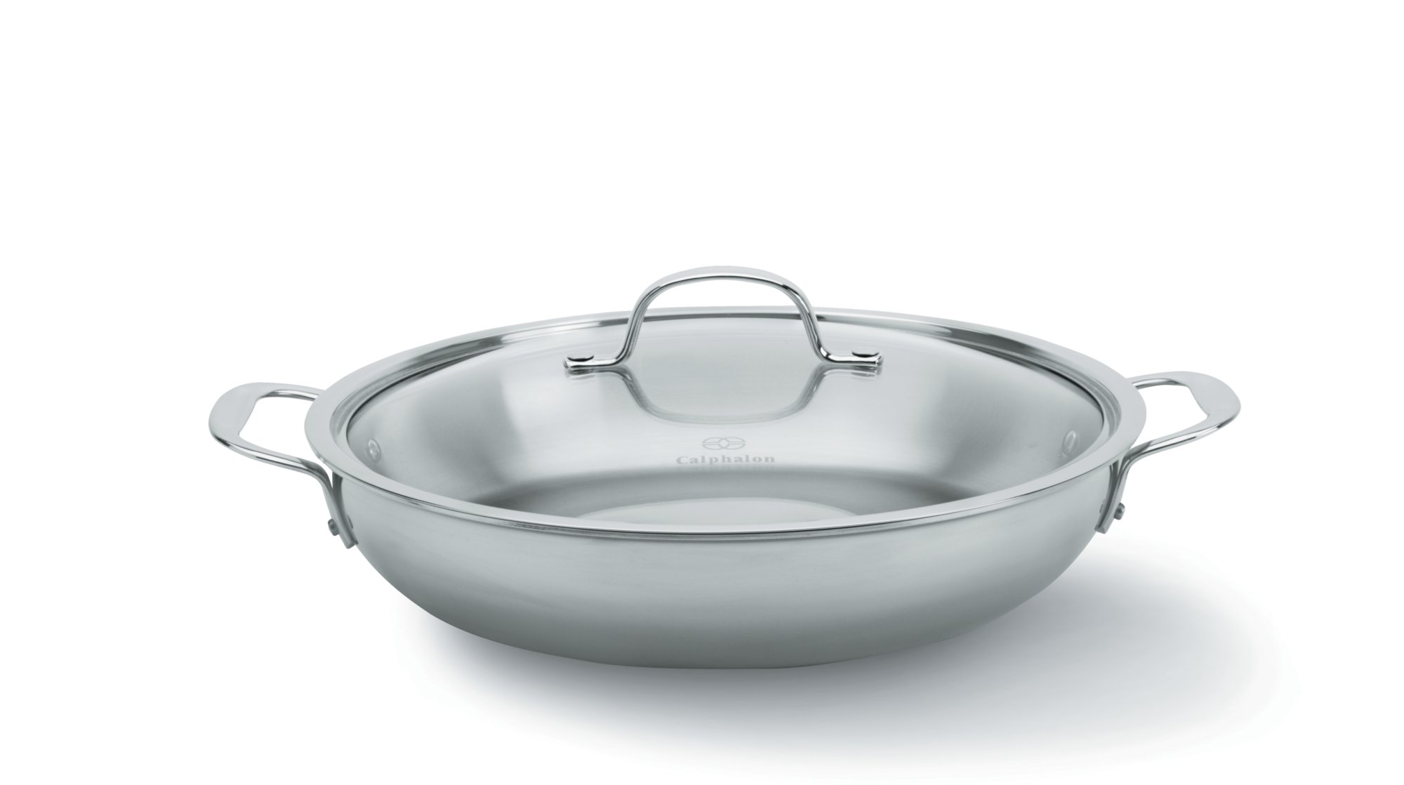Calphalon+Tri-Ply+Stainless+Steel+12-in.+Everyday+Pan
