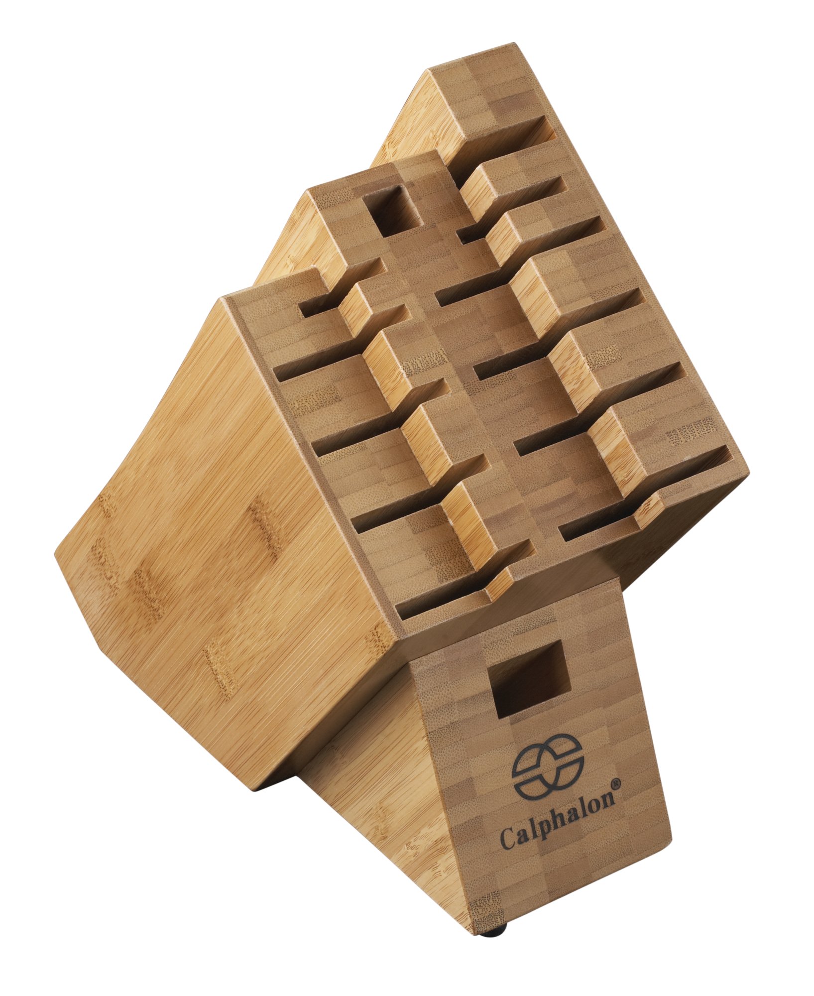 Katana Series Bamboo Knife Block