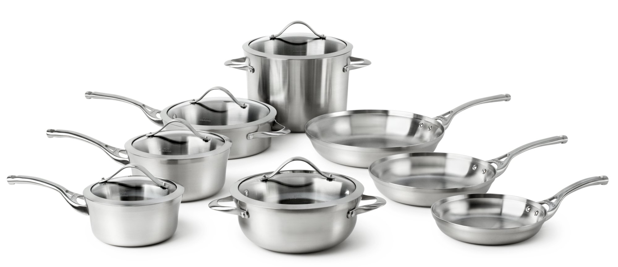 Calphalon Contemporary Stainless 13-pc. Cookware Set