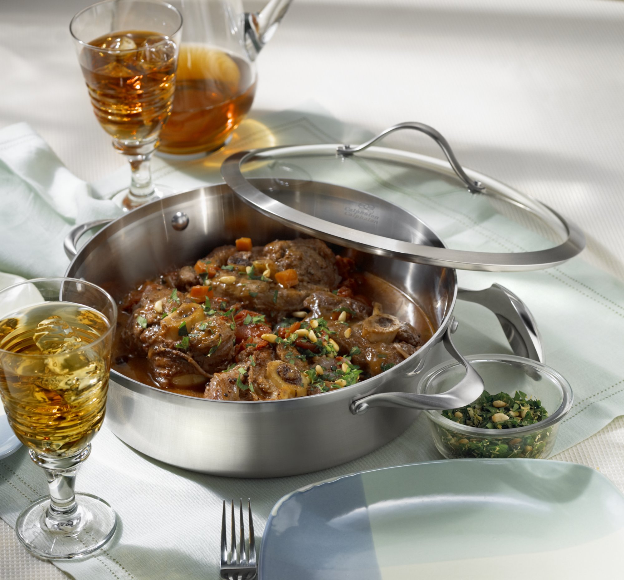 Calphalon Contemporary Stainless 5-qt. Sauteuse Pan