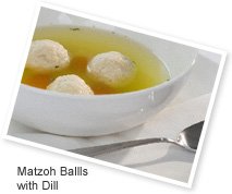 Matzoh Balls with Dill