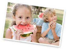 Kids Eating