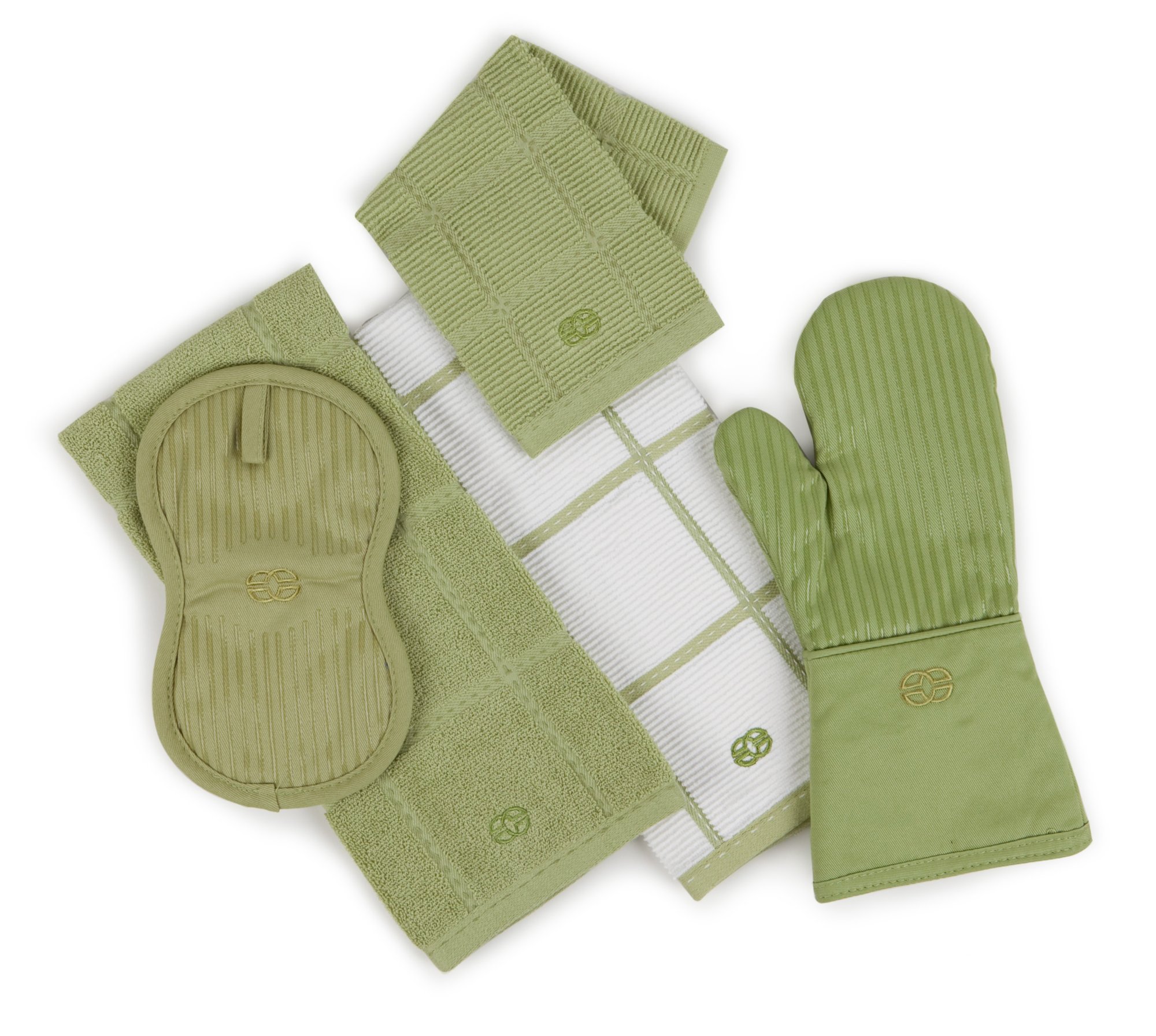 Calphalon 17x30-in. Terry Towel: Green Apple