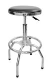 Tabouret chrom� de garage MotoMaster