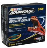 NASCAR Advantage Booster Cables With Surge Protection, 16-ft.