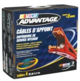 NASCAR Advantage Booster Cables With Surge Protection, 16-ft.