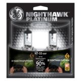 Ampoule de phare � halog�ne GE Nighthawk Platinum, paq. 2