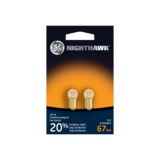 GE Nighthawk Miniature Bulb, 2-pk