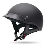 Casque demi-coque classique VCAN Shorty, noir