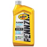 Pennzoil Platinum Synthetic Motor Oil, 946 mL
