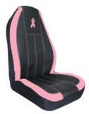 Housse de si�ge ruban rose