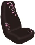 Pink Hearts Seat Cover
