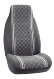 Two-Piece Diamond Tweed High-Back Cover