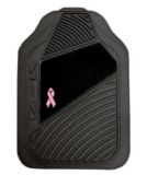 Pink Ribbon Floor Mat, 1-Pc