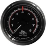 EQUUS 3-3/8-in. Black Tachometer