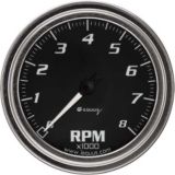 EQUUS 3-3/8-in. Tachometer, Chrome