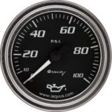 EQUUS 2-in. Oil Pressure Gauge Kit, Chrome