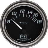 EQUUS 2-in. Voltmeter, Chrome