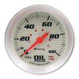 EQUUS 2-in. Oil Pressure Gauge, Aluminum